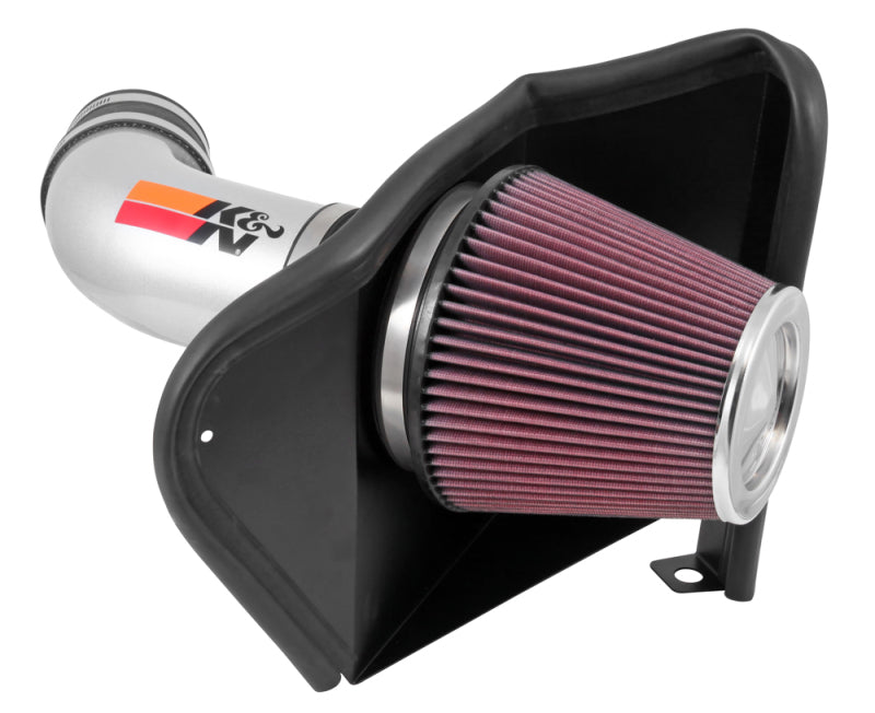 K&N 12-15 Jeep Grand Cherokee SRT 8 6.4L V8 High Flow Performance Intake Kit 77-1567KS