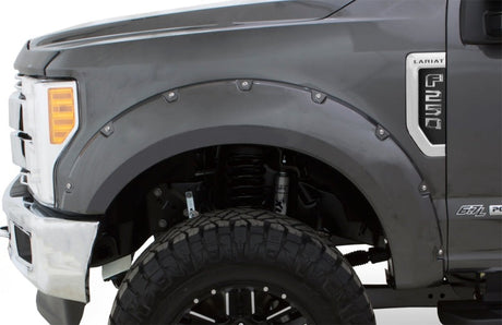 Bushwacker 18-19 Ford F-150 Pocket Style Flares 4 pc - Oxford White 20945-12