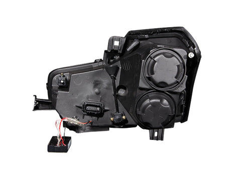 ANZO 2003-2007 Cadillac Cts Projector Headlights w/ Halo Black (CCFL) 121417