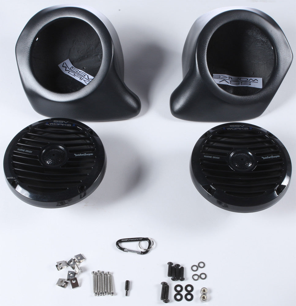 SSV WORKS Ssv Works Frt Kick Spkrs Yam Yxz1000 Rockford Spkr YZ-FKP65-RFM