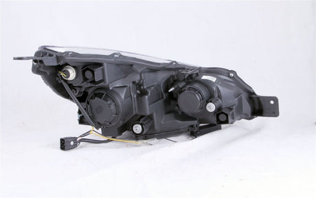 ANZO 2010-2014 Subaru Outback Projector Headlights w/ U-Bar Black 111285