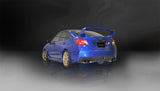 Corsa 2015 Subaru WRX Cat Back Exhaust, Black Quad 3.5in Tips *Sport* 14857BLK