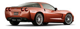SLP 2005-2008 Chevrolet Corvette LS2 LoudMouth Axle-Back Exhaust System 31077