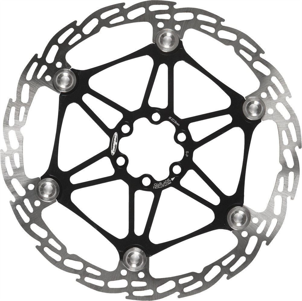 HOPE Floating Disc Rotor Black 203mm HBSP330:203:6F~OLD