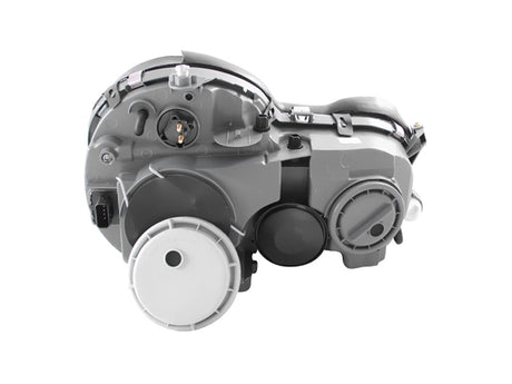 ANZO 1999-2002 Mercedes Benz E Class W210 Projector Headlights Chrome 121086