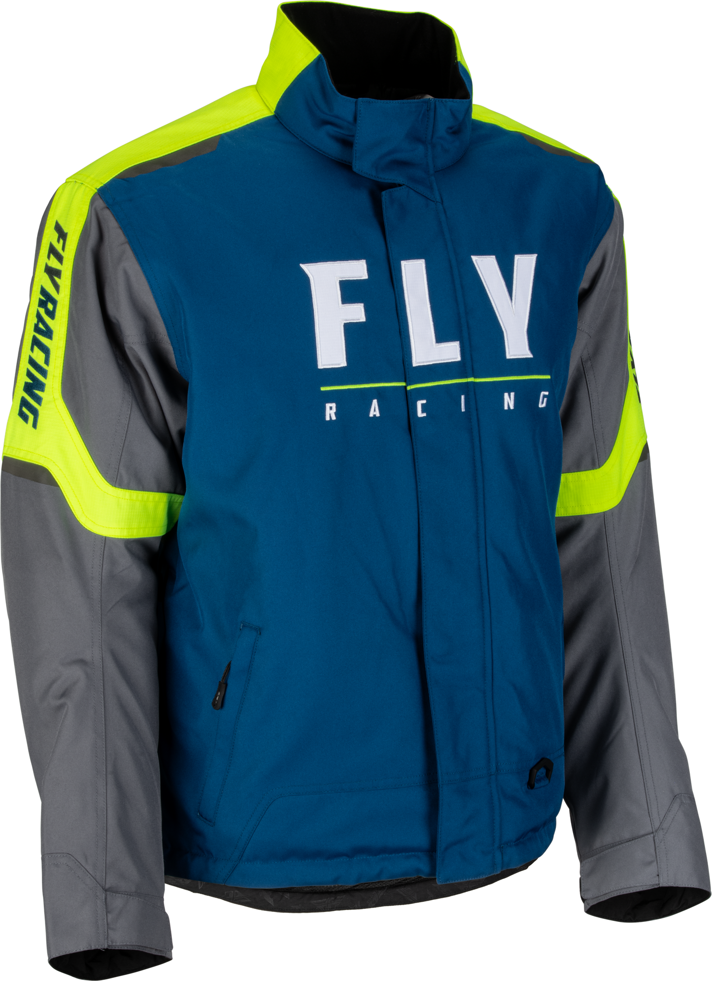 FLY RACING Outpost Jacket Blue/Hi-Vis 2x 470-41452X