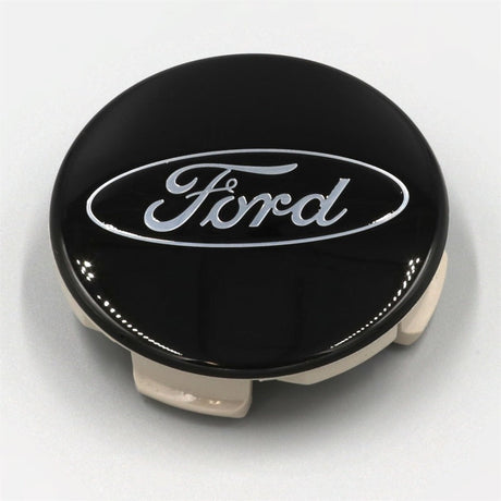 Ford Racing Ford Truck/SUV Black And Chrome Wheel Center Cap Kit M-1096K-BCT