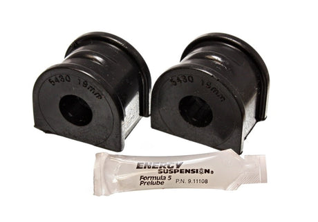 Energy Suspension 97-04 Chevy Corvette Black 19mm Rear Sway Bar Bushing Set - Reuse OE Brackets 3.5201G