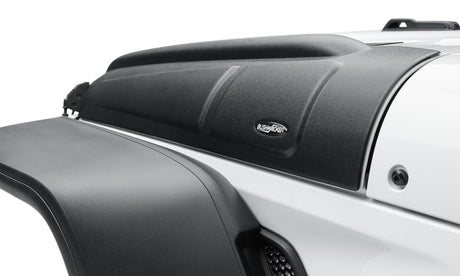 Bushwacker 07-18 Jeep Wrangler JK/JKU Trail Armor Hood Armor (3pc Set) - Tex. Black 14129