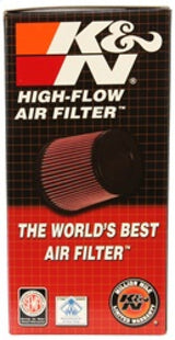 K&N Oval Air Filter - 8-7/8in L 5-1/4in W 3-1/4in H E-3461