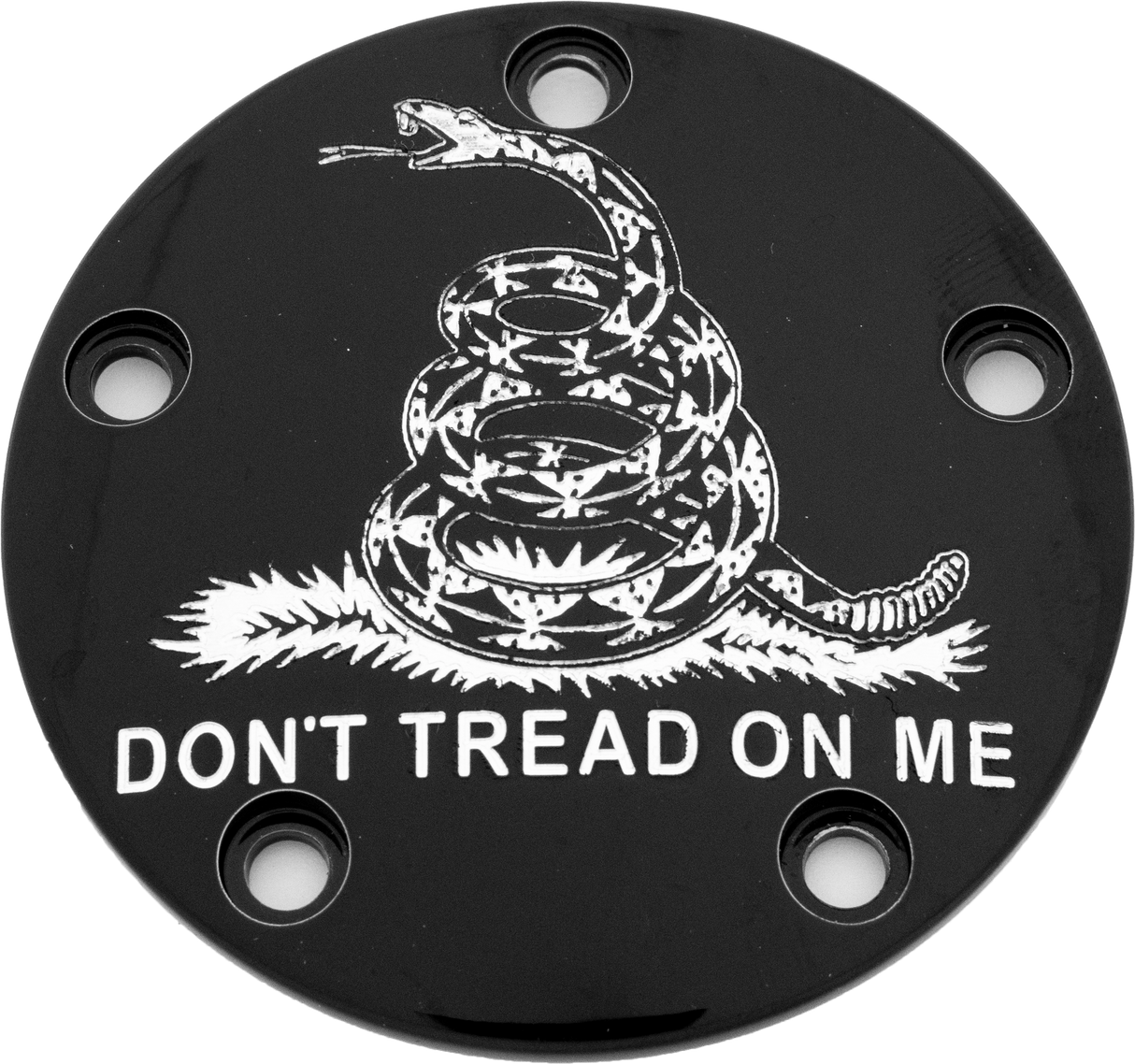 CUSTOM ENGRAVING Tc Timer Cover Don't Tread Black PATR08-04BG