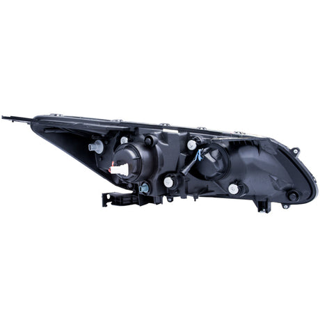 ANZO 2013-2015 Honda Accord Projector Headlights w/ U-Bar Black 121492