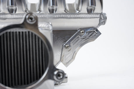 CSF BMW M2/M3/M4 S58 Comp &amp; Non-Comp (G8X) Charge-Air Cooler Manifold - Raw Billet 8233
