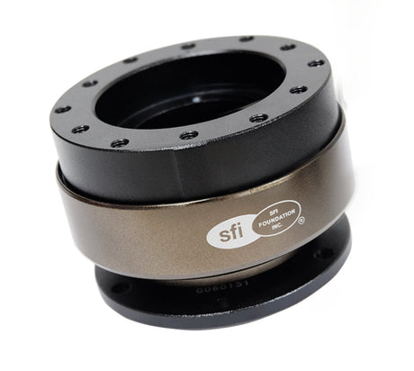 NRG Quick Release Gen 2.0 - Black Body / Chrome Ring SFI Spec 42.1 SRK-200-1BK