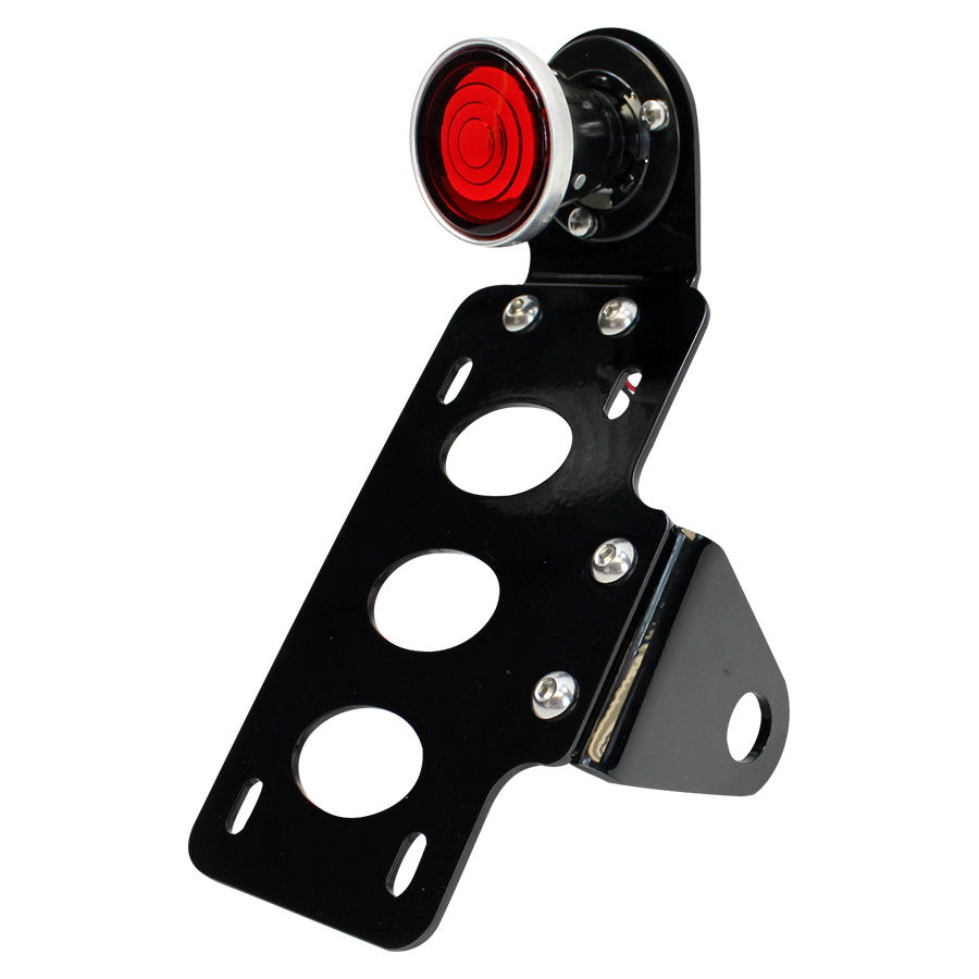 TC BROS S-Mnt Taillit/Lic Plt Brkt 2" Round 107-0004
