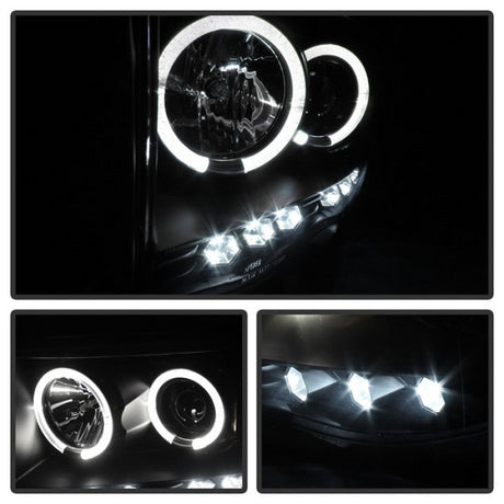 Spyder Dodge Ram 1500 02-05/Ram 2500 03-05 Projector Headlights LED Halo LED Blk PRO-YD-DR02-HL-BK 5009975