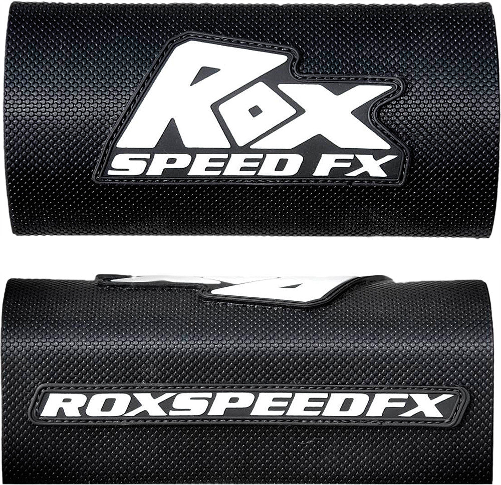 ROX Bar Pad Black W/White Lettering 2BP1-LK