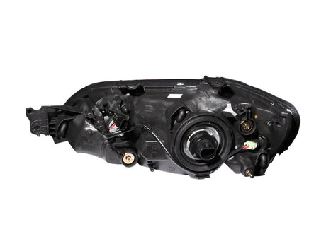 ANZO 2002-2003 Mitsubishi Lancer Crystal Headlights Black 121101