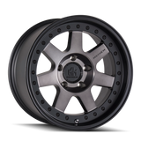 Mayhem 8300 Prodigy 18x9 / 8x165.1 BP / 0mm Offset / 130.8mm Hub Matte Black w/ Dark Tint Wheel 8300-8981TM