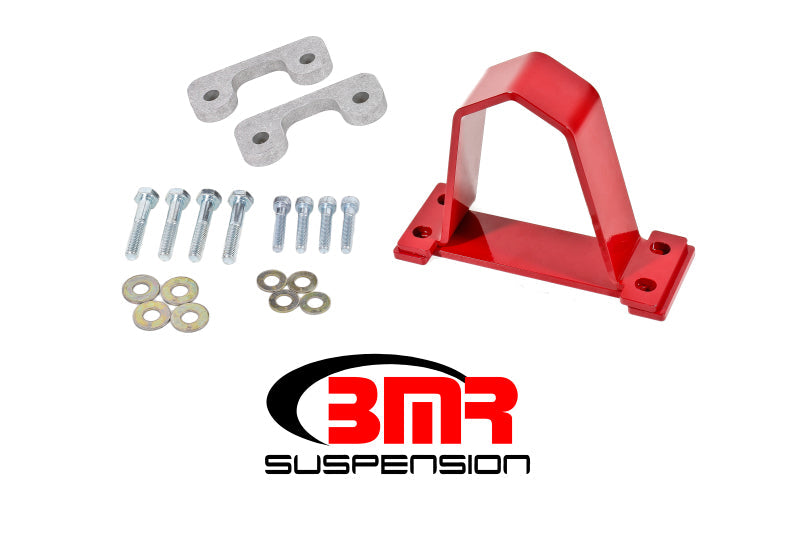 BMR 16-17 6th Gen Camaro Front Driveshaft Safety Loop - Red DSL019R
