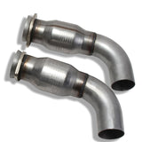 BBK 05-20 Dodge Challenger/Charger 6.1/6.2/6.4L Hemi 3in Catted High Flow Mid Pipe 16481