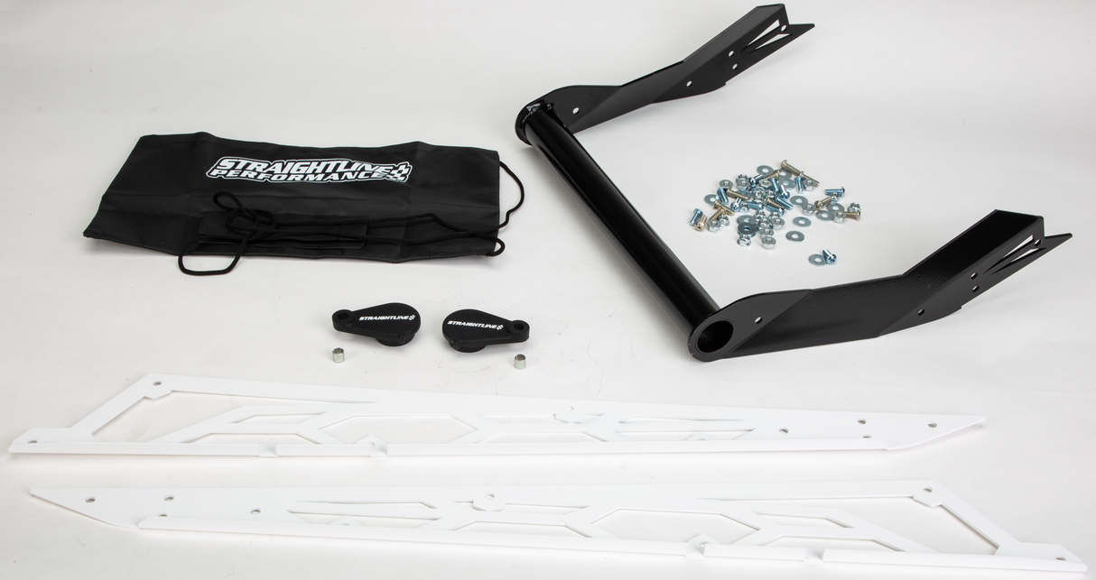 STRAIGHTLINE Hide 'n' Go Rear Bumper Pol 163" White 182-115-WHITE