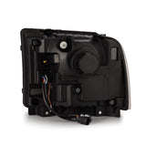 AlphaRex 05-07 Ford Super Duty/Excursion LUXX-Series LED Projector Headlights - Alpha-Black 880316