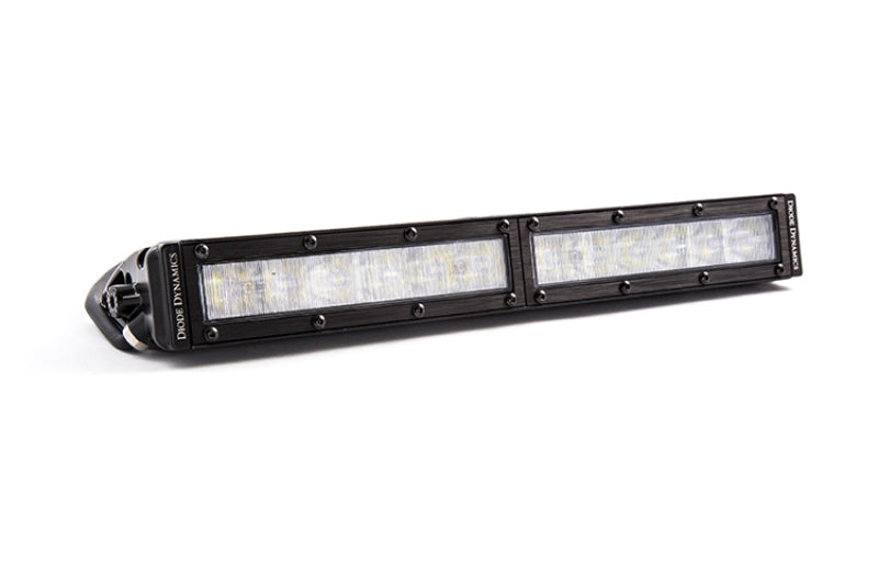 Diode Dynamics 12 In LED Light Bar Single Row Straight Clear Wide Each Stage Series DD5023S