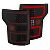 ANZO 18-19 Ford F-150 LED Taillights Black 321338