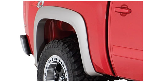 Bushwacker 07-14 Chevy Silverado 2500 HD Fleetside Extend-A-Fender Style Flares 4pc - Black 40938-02