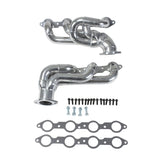 BBK 10-15 Camaro LS3 L99 Shorty Tuned Length Exhaust Headers - 1-3/4 Silver Ceramic 40200