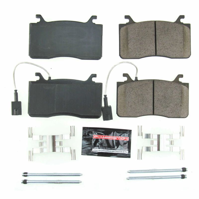 Power Stop 17-18 Alfa Romeo Giulia Front Z23 Evolution Sport Brake Pads w/Hardware Z23-2052
