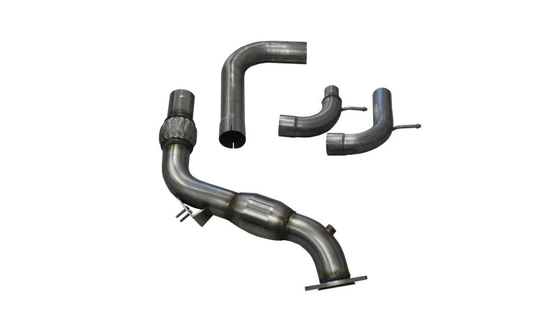 Corsa 15-16 Ford Mustang 3in Downpipe with 200 Cell Catalytic Converter 14344