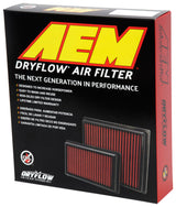 AEM 16-17 Honda Pilot V6-3.5L F/l DryFlow Air Filter 28-50041