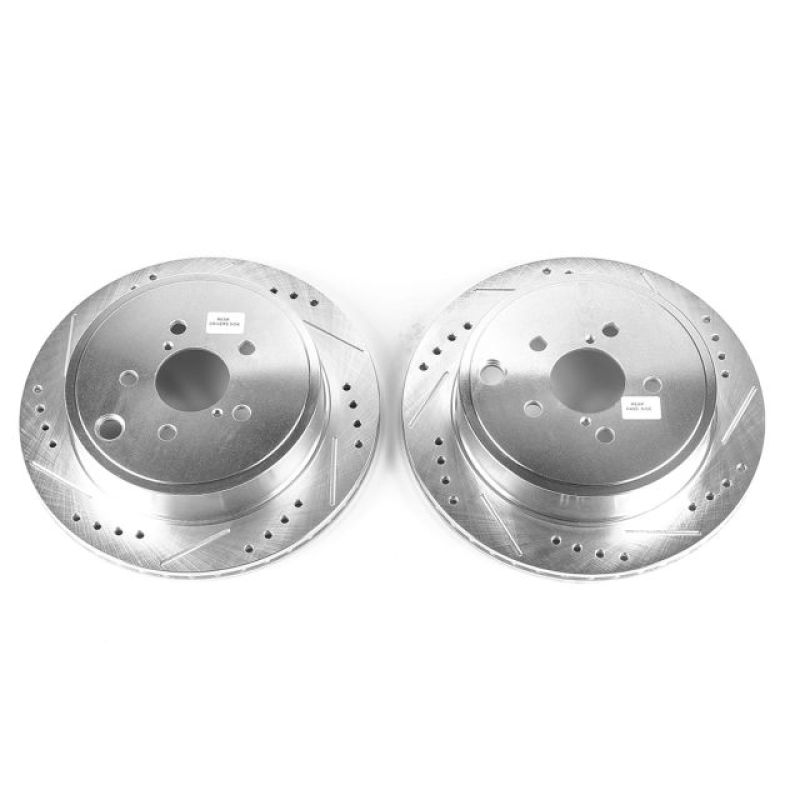Power Stop 13-16 Scion FR-S Rear Evolution Drilled & Slotted Rotors - Pair JBR1501XPR