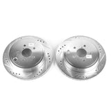 Power Stop 13-16 Scion FR-S Rear Evolution Drilled & Slotted Rotors - Pair JBR1501XPR