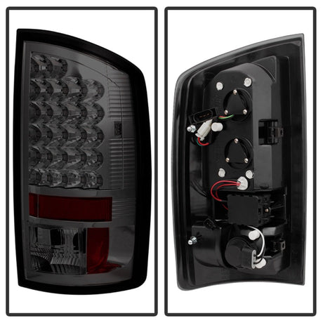 Spyder Dodge Ram 07-08 1500/Ram 07-09 2500/3500 LED Tail Lights Smoke ALT-YD-DRAM06-LED-SM 5002655