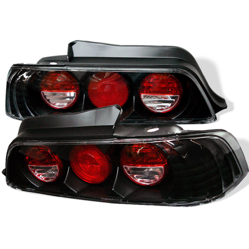 Spyder Honda Prelude 97-01 Euro Style Tail Lights Black ALT-YD-HP97-BK 5005274
