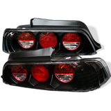 Spyder Honda Prelude 97-01 Euro Style Tail Lights Black ALT-YD-HP97-BK 5005274