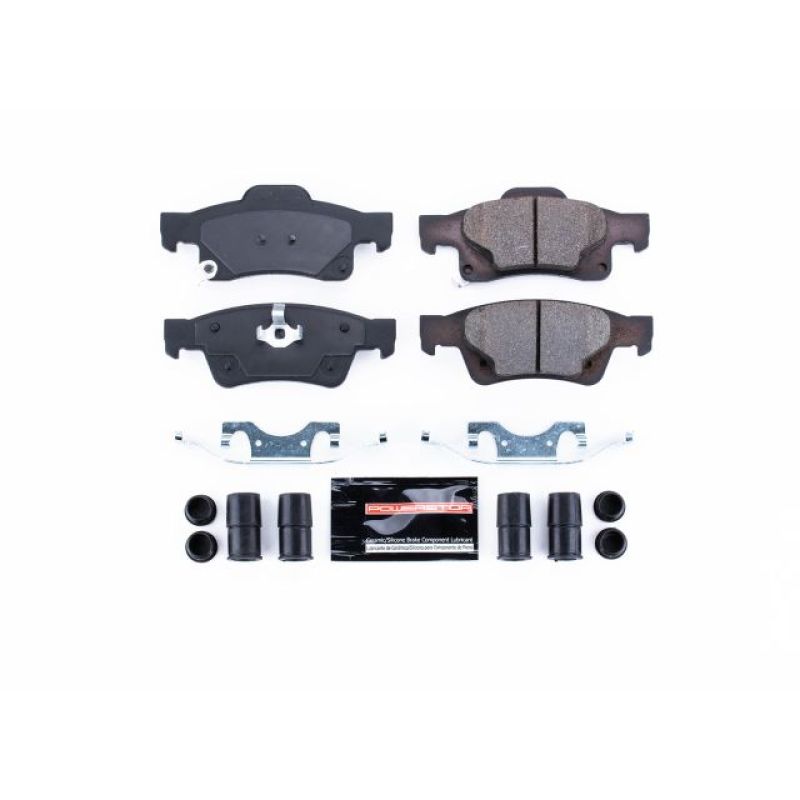 Power Stop 11-19 Dodge Durango Rear Z23 Evolution Sport Brake Pads w/Hardware Z23-1498