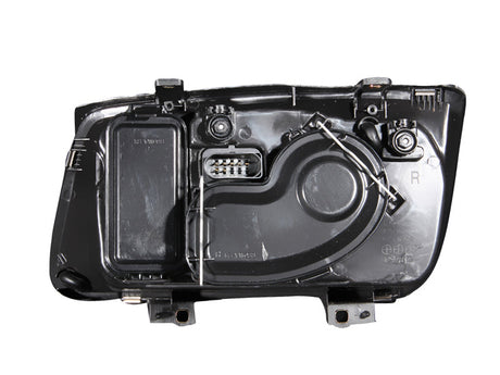 ANZO 1999-2005 Volkswagen Jetta Crystal Headlights Black w/o Bulbs 121169