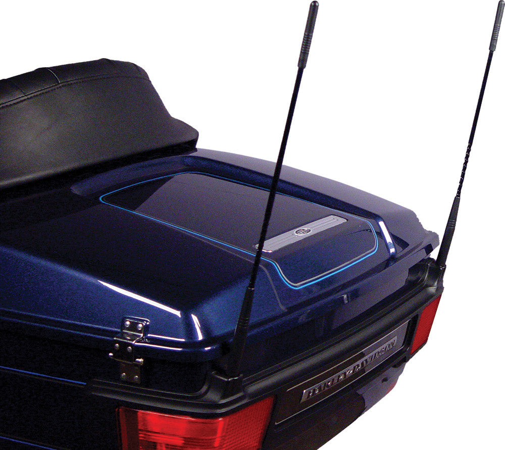 J&MShorty Antenna Fm/Am/Cb/Wb Pre-Tuned 09-13 HarleyHBSA-0913