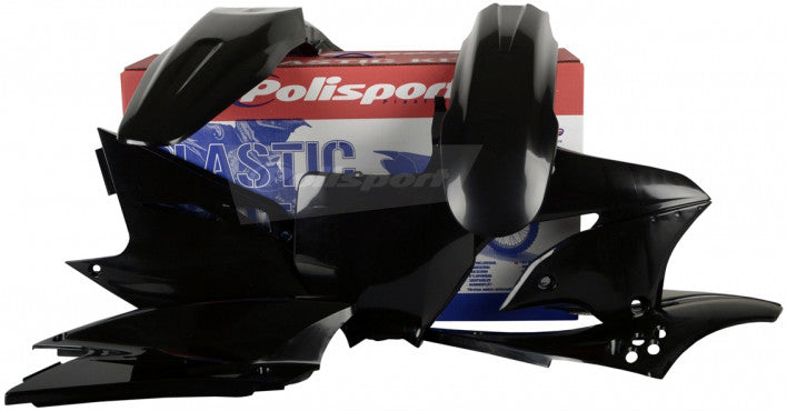 POLISPORT Plastic Body Kit Black 90149