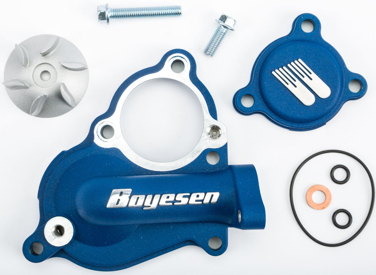 BOYESEN Waterpump Cover & Impeller Kit Blue WPK-17AL