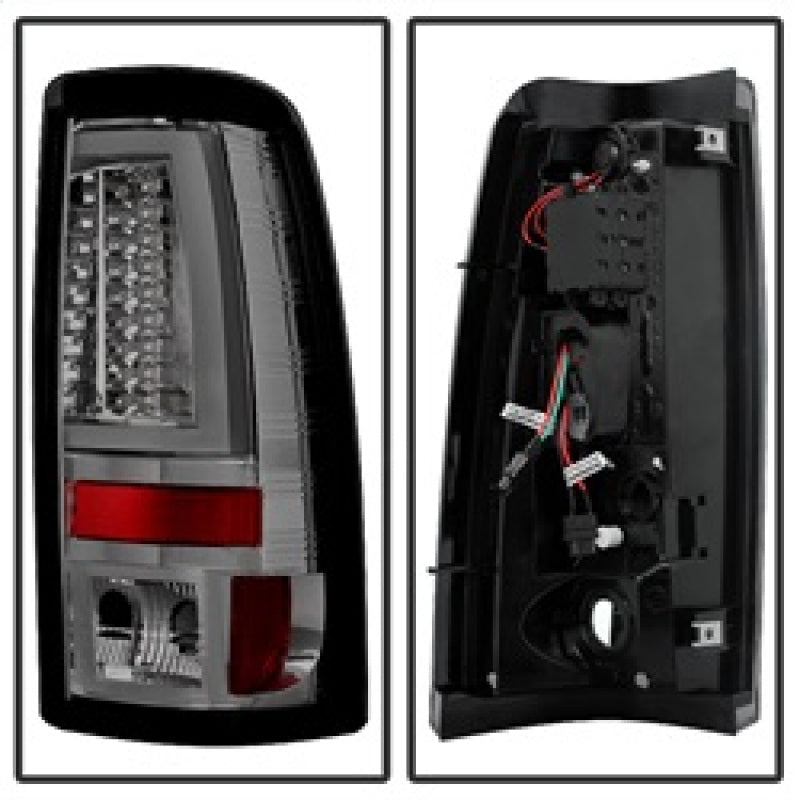 Spyder Chevy Silverado 1500/2500 03-06 Version 2 LED Tail Lights - Smoke ALT-YD-CS03V2-LED-SM 5081940