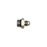 DeatschWerks 8AN ORB Male to 6AN Male Flare Adapter (Incl O-Ring) - Anodized Matte Black 6-02-0401-B