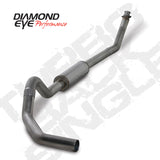 Diamond Eye KIT 4in TB SGL SS: 98.5-02 DODGE CUMMINS 5.9L K4212S