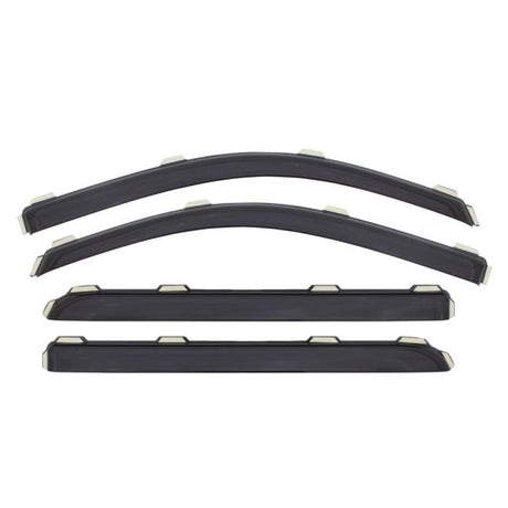 AVS 13-18 Toyota Avalon Ventvisor In-Channel Front & Rear Window Deflectors 4pc - Smoke 194426