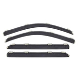 AVS 16-18 Honda Pilot Ventvisor In-Channel Front & Rear Window Deflectors 4pc - Smoke 194557