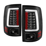 Spyder Dodge Ram 09-18 LED Tail Lights - All Black ALT-YD-DRAM09V2-LED-BKV2 (Incandescent Only) 5085917